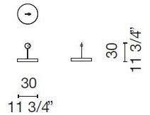 Cappellini Поднос из латуни круглый  Po_1702  - Вид №1