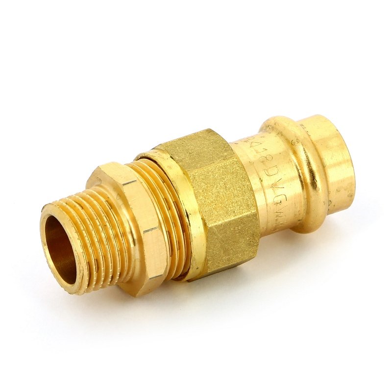 Муфта пресс-Н с разъемным соединением 18х1/2' IBP P4331G01804000 - Вид №2