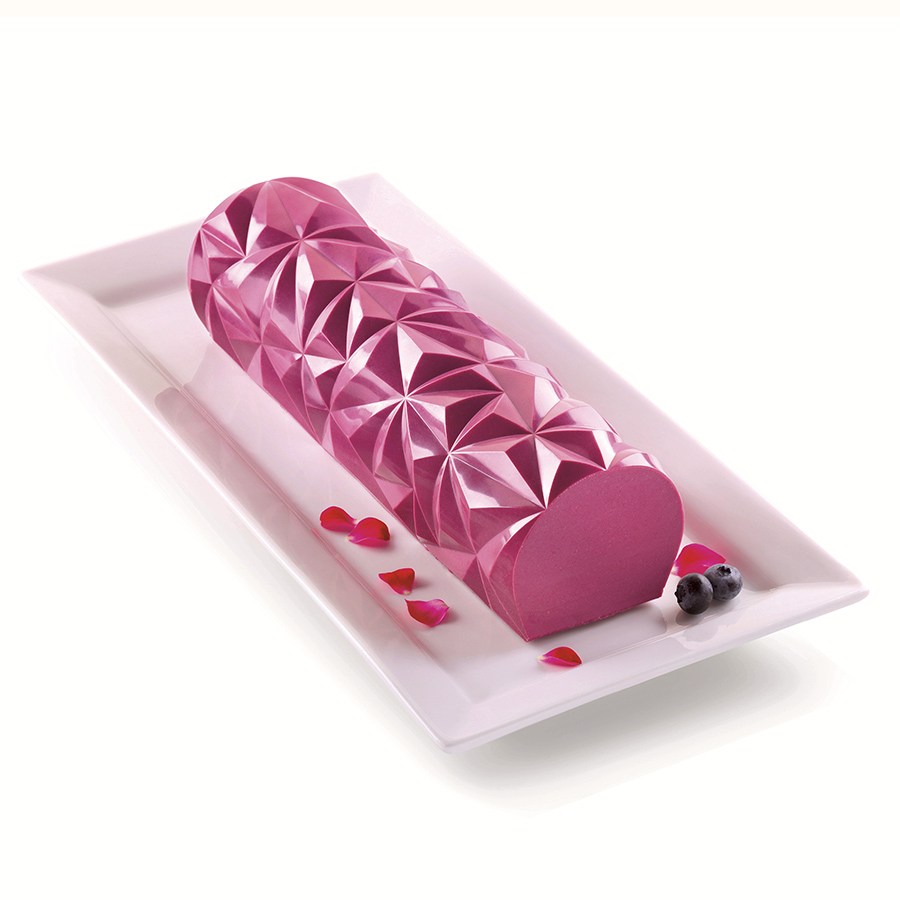 25.074.63.0065 Набор для приготовления пирожных diamond buche Silikomart 