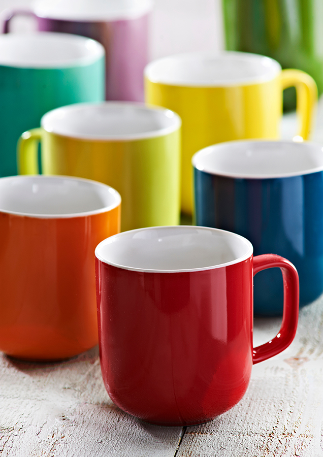 P_0056.241 Кружка 400 мл красная Price&Kensington  - Вид №2