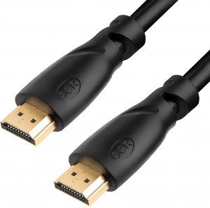 33-050502 кабель 1.8m hdmi 1.4, 4k, 3d, ethernet 10.2 гбит/с, 30/30 awg, черный, черные коннекторы Greenconnect