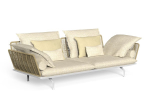 3-местный тканевый садовый диван