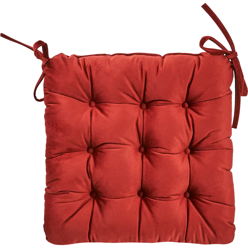 Подушка на сиденье Linen Way «Cocktail 1» 40x36 см цвет терракот 89337721 STLM-1035582