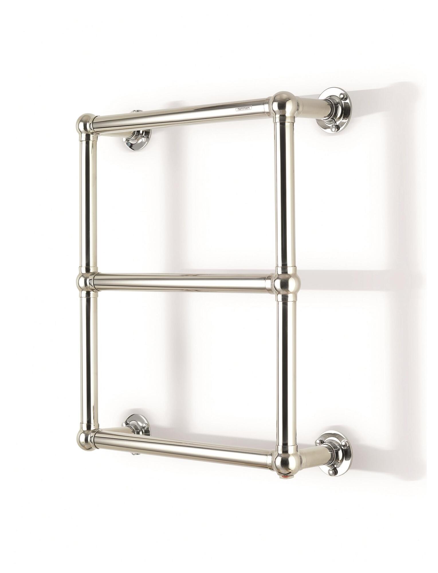Полотенцесушитель Hammam UNO Stainless steel  комбинированный; электрический или водяной Сталь  - Вид №46