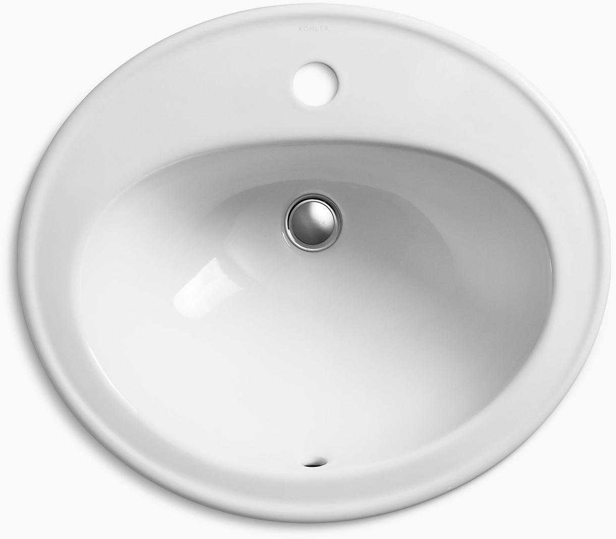 K-2196-1-47 Раковина KOHLER Almond  - Вид №3