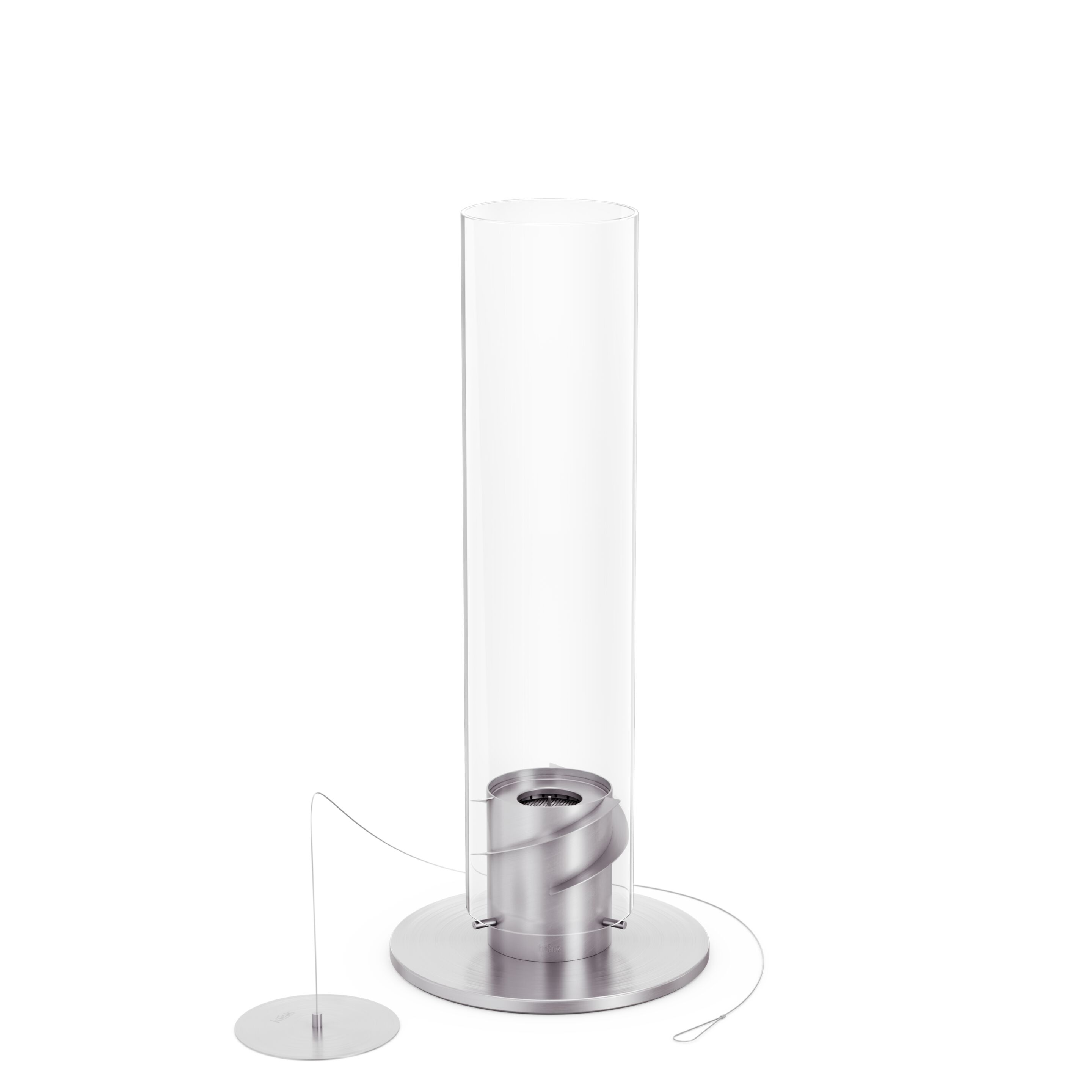 Отдельно стоящий камин из боросиликатного стекла на биоэтаноле höfats Spin ARCH-00067335 - Вид №23