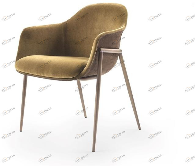 Marelli Стул из ткани с подлокотниками sun-id-1432569