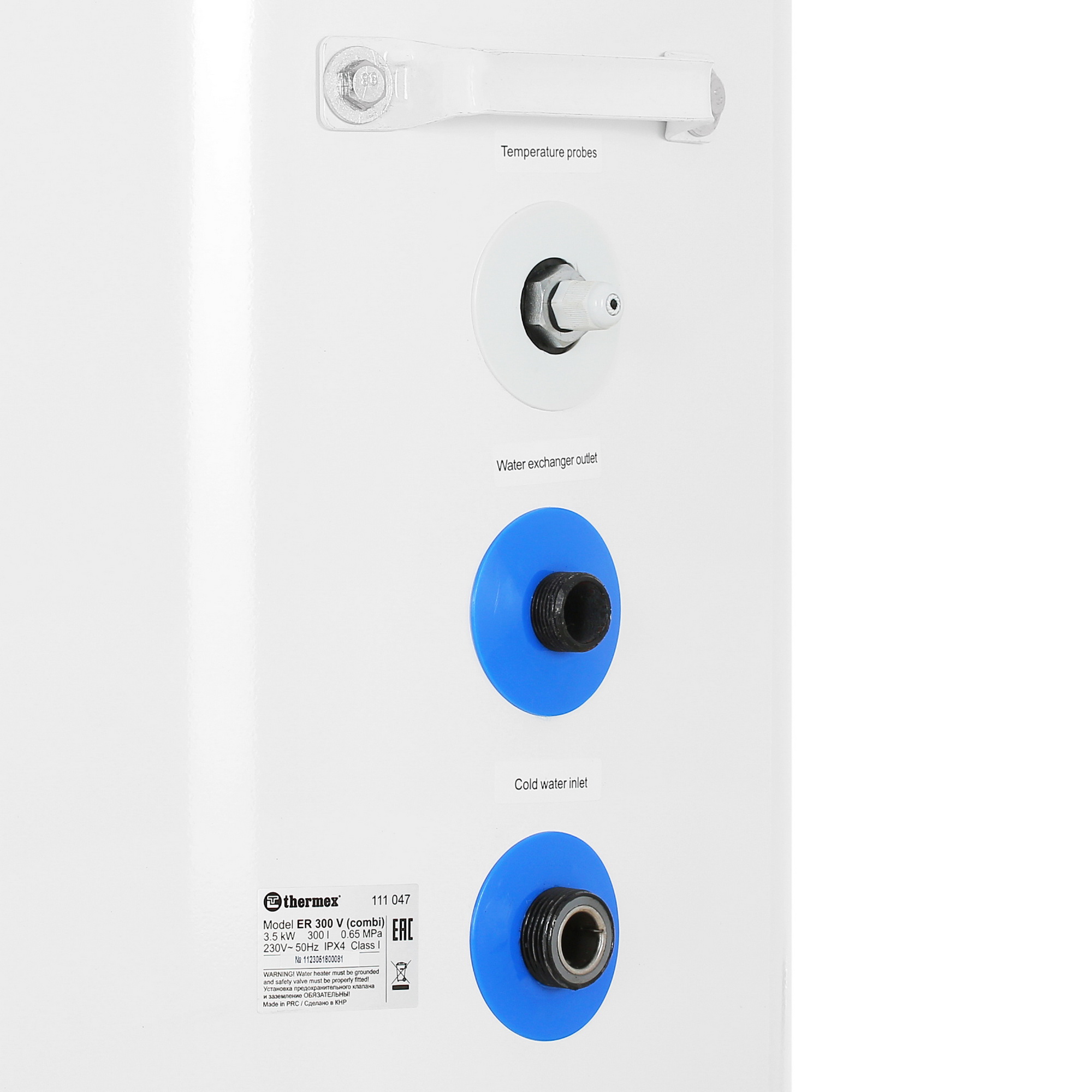 1293307 Бойлер косвенного нагрева Thermex ER 300 V (combi) STDN-0068647 - Вид №6