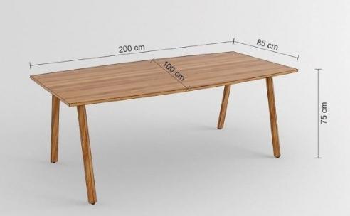 Arrediorg.it® Прямоугольный деревянный стол для переговоров Evolutio sun-id-1374374 - Вид №5