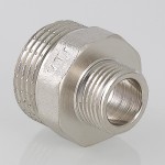 VTr.580.N.0403 Фитинг резьбовой – ниппель переходной Valtec 1/2" х 3/8"  - Вид №1