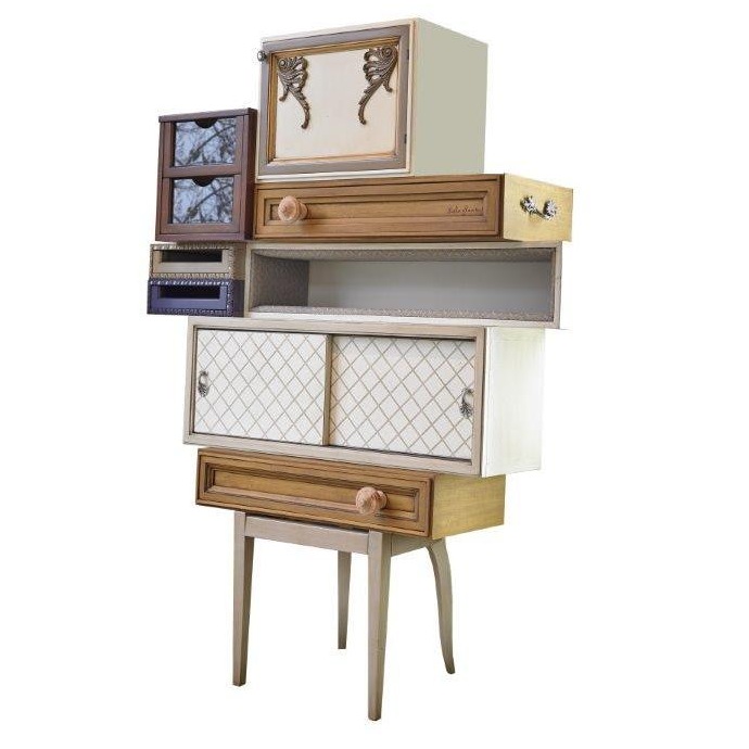 002291 Высокий комод Lola Glamour Moma Santreyd - Вид №1