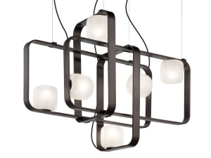 Металлический подвесной светильник