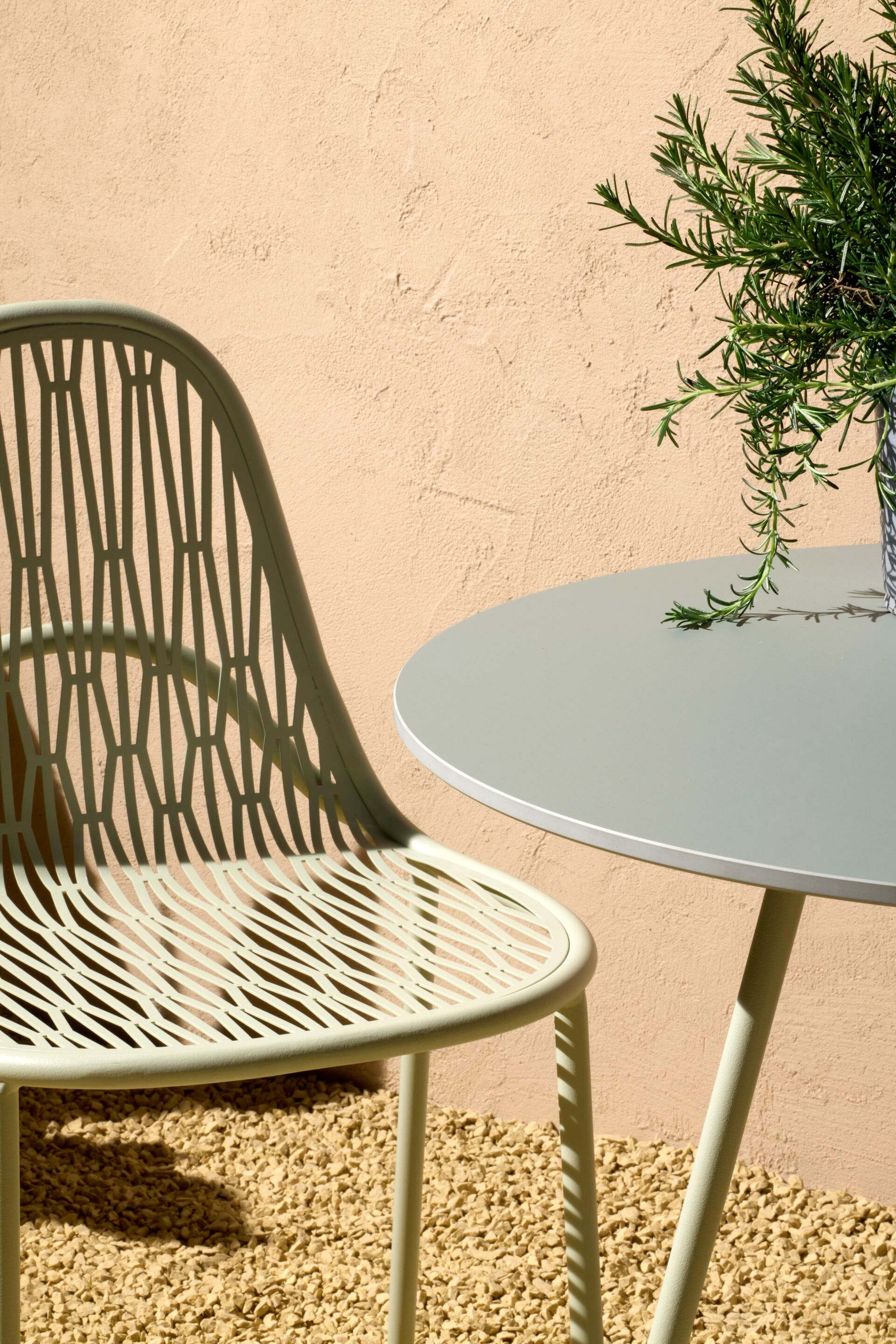 Металлический штабелируемый садовый стул S-CAB Malvasia ARCH-00049078 - Вид №6