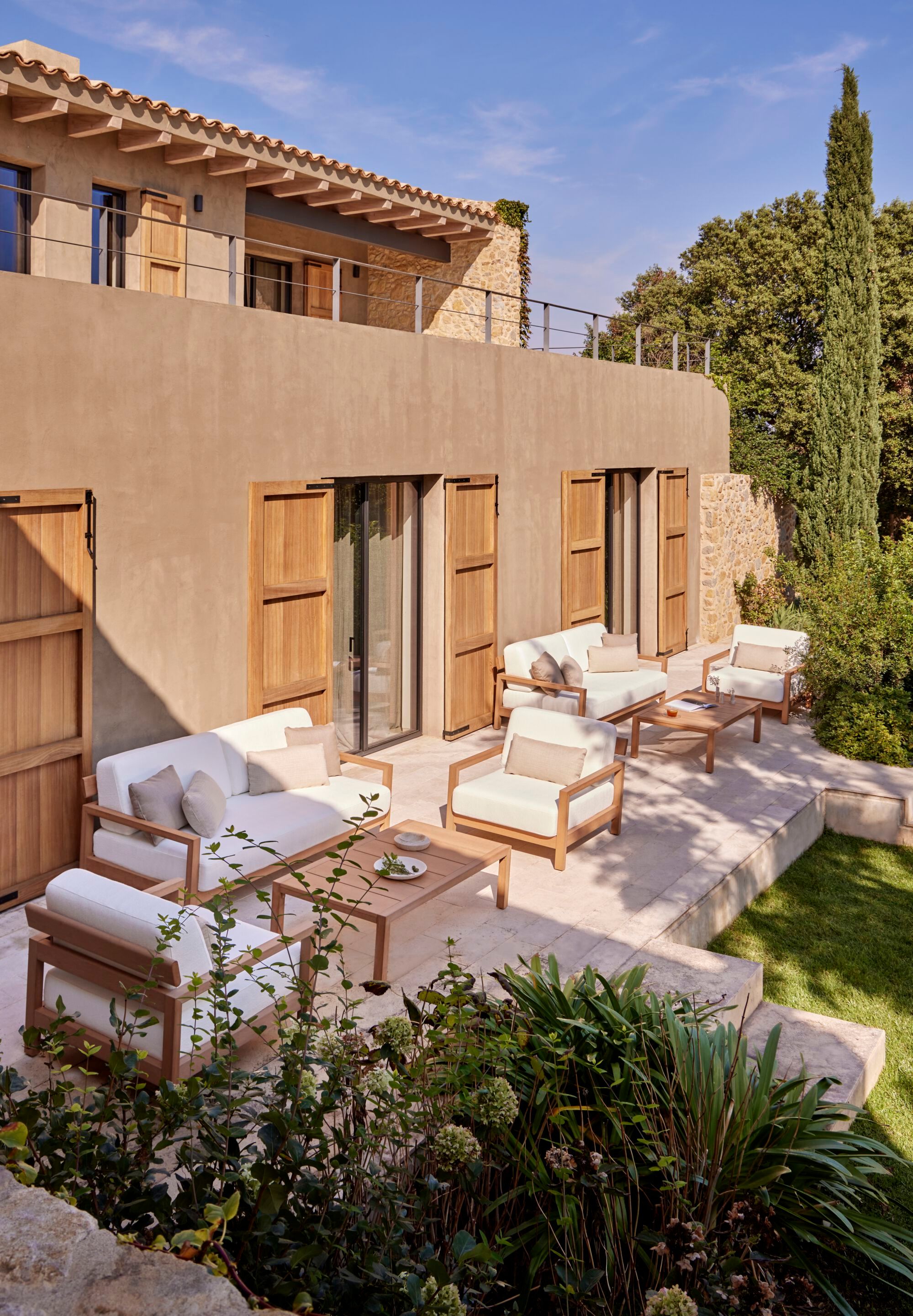 2-местный тканевый садовый диван POINT Kubik ARCH-00086393 - Вид №3