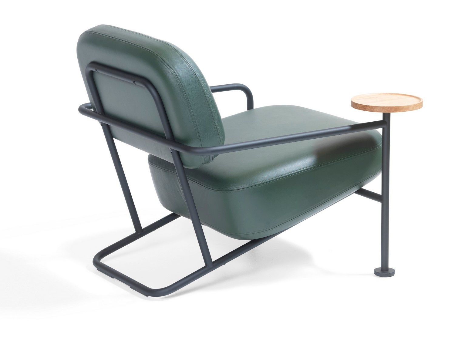 Кожаное кресло с подлокотниками Bla Station Åhus ARCH-00050667 - Вид №4