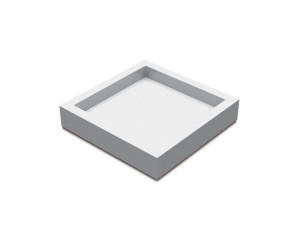 Квадратный лоток из смолы