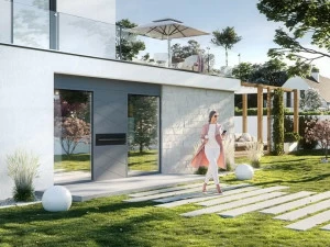 Oknoplast Алюминиевая входная дверь