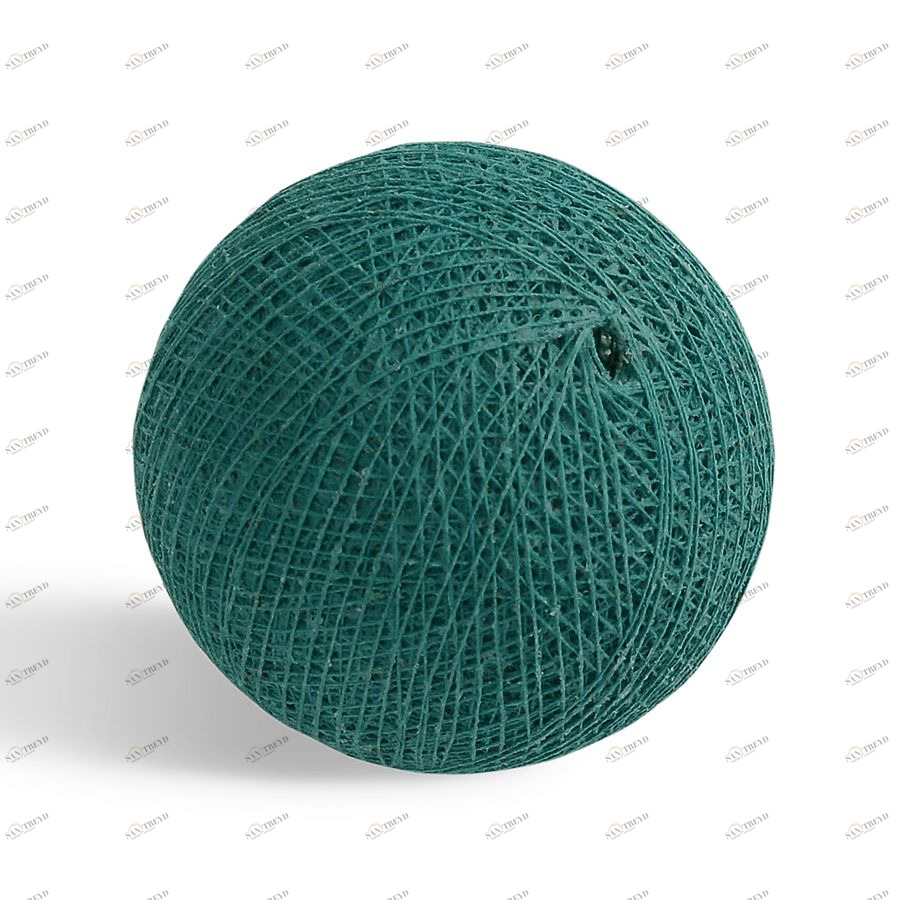 Хлопковый шарик, темно-бирюзовый Lares&Penates SHDARKTURQ