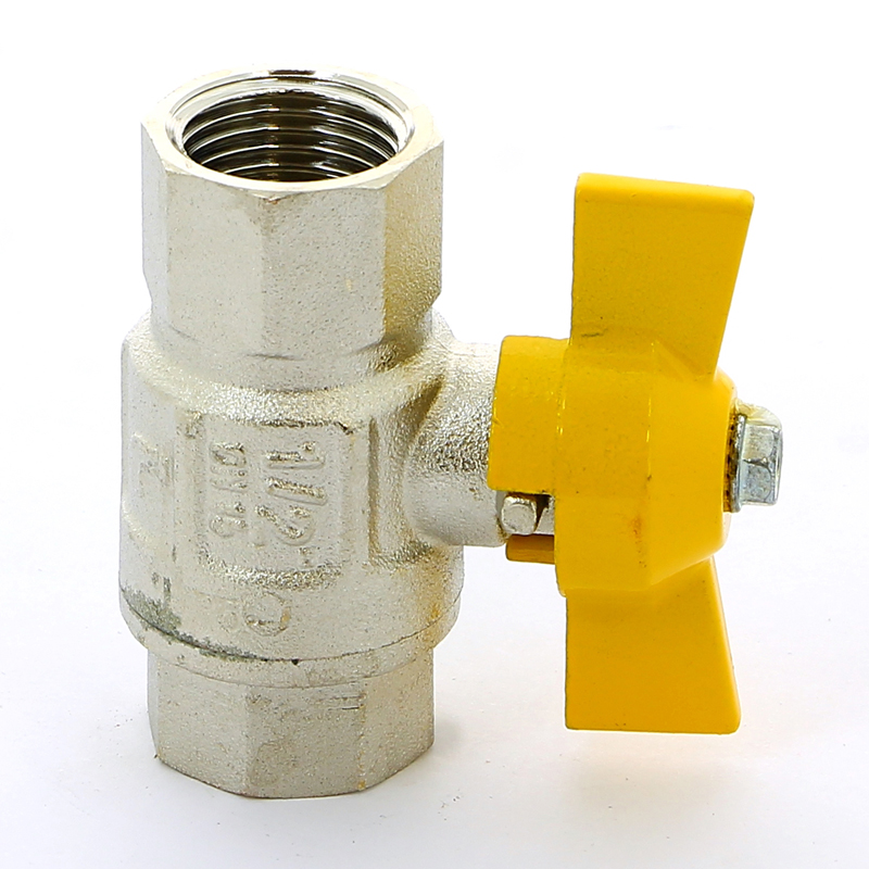 Кран шаровой для газа ВВ LONDON бабочка ITAP 1/2" 06812 - Вид №1