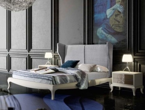 003694 Кровать Absolute с основанием Eternity 203 x 136 см La Ebanisteria Nite-Nite 