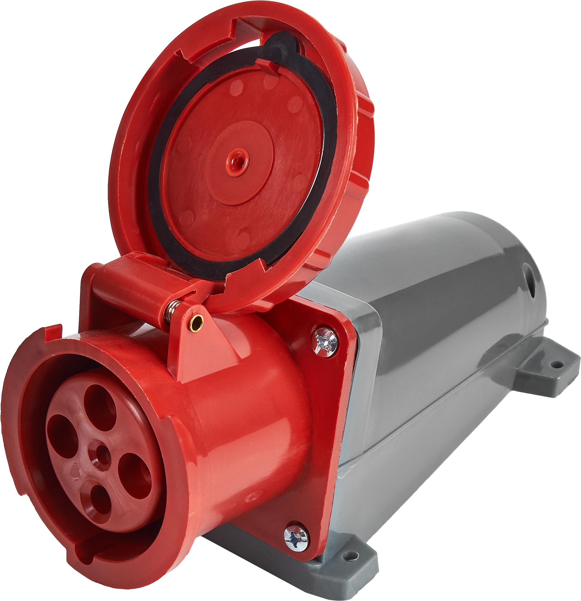 Розетка IEK ССИ-134 промышленная 415В красная с защитой IP54 85379713 STLM-0062414 - Вид №1