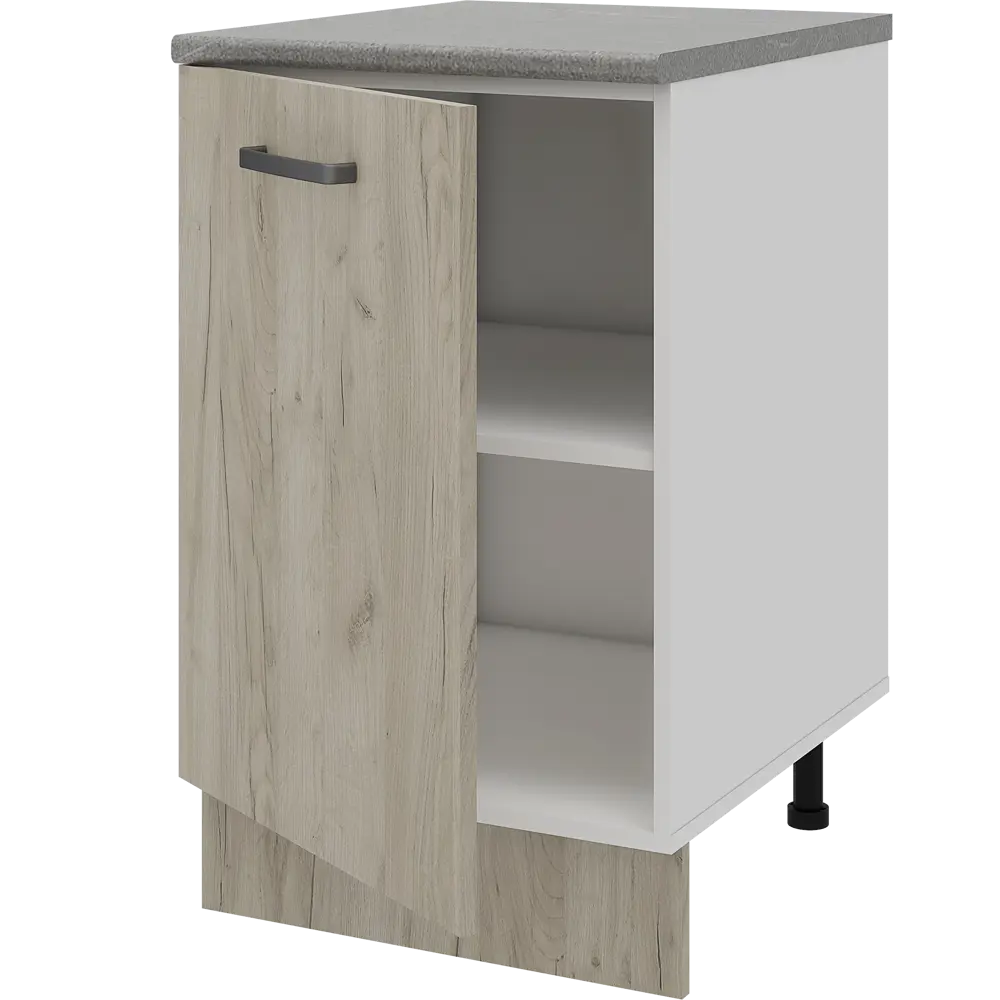 Напольный шкаф Santreyd Дейма для кухни 50x85x60 см в элегантном коричневом цвете 86720864 STLM-1582813 - Вид №4