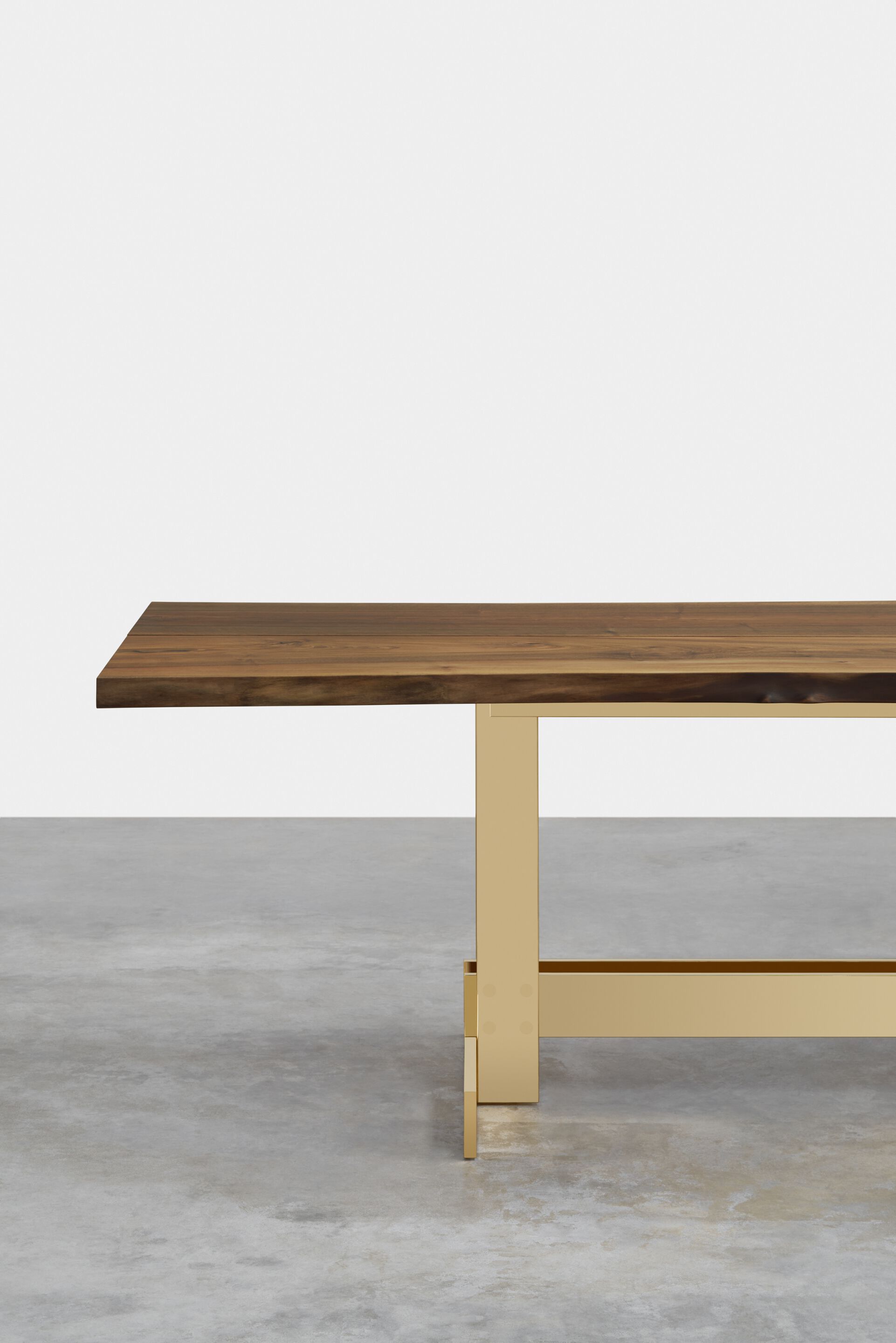 Прямоугольный стол из грецкого ореха e15 TRUNK II ARCH-00079264 - Вид №3