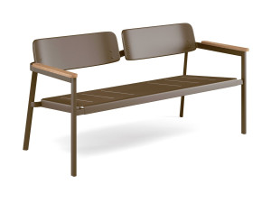 2-местный алюминиевый садовый диван