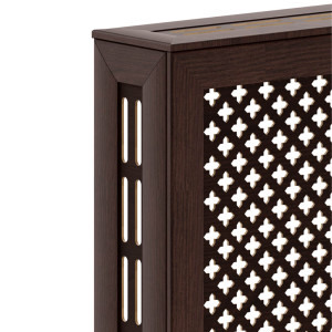 Экран для радиатора 120х60 см Готико венге STELLA STSR-1114