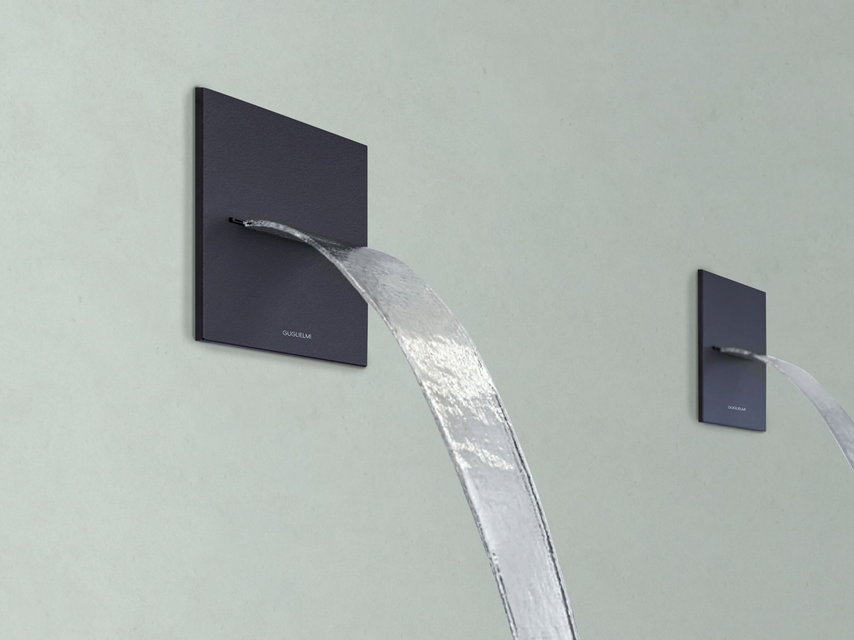 Квадратная душевая головка из нержавеющей стали с водопадом GUGLIELMI RUBINETTERIE BD05310 ARCH-00118792 - Вид №1