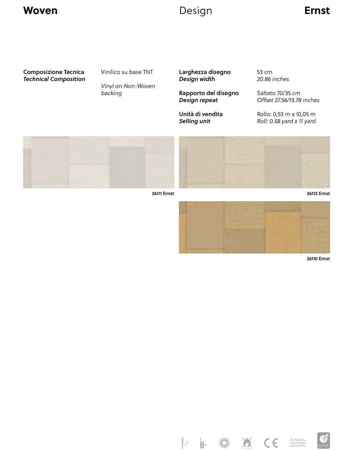 Обои с рисунком Jannelli&Volpi ALTAGAMMA WOVEN ARCH-00063203 - Вид №1