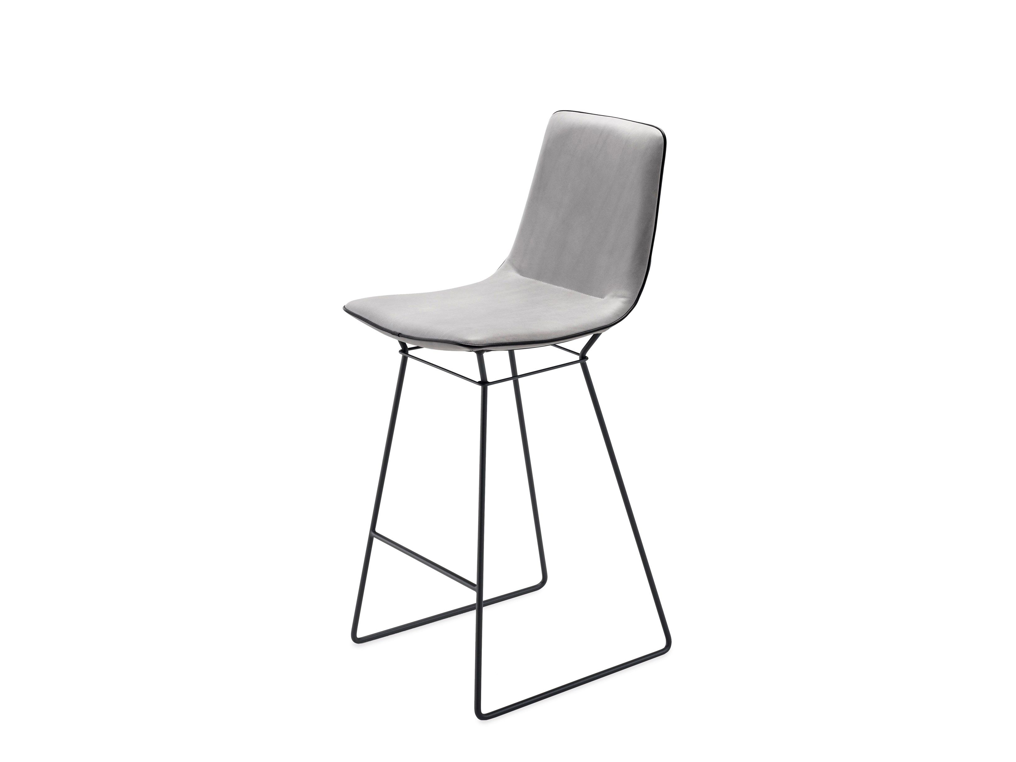 Высокий кожаный табурет Freifrau AMELIE COUNTER STOOL HIGH ARCH-00129073
