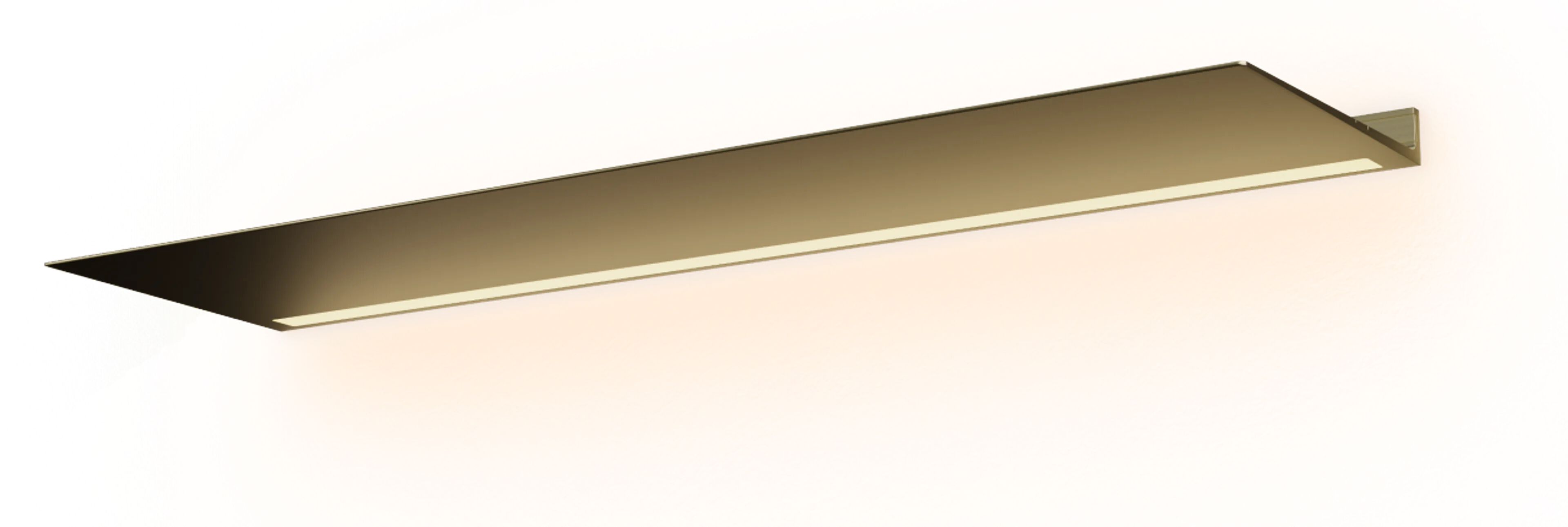 Алюминиевая полка со встроенным освещением Strackk WALL SHELF WITH LIGHT UNDER AND ALL AROUND ARCH-00019218 - Вид №5