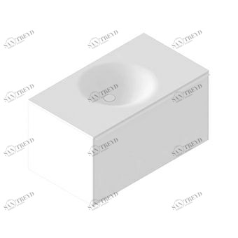 8MP202BI Подвесная тумба со встроенной раковиной Kos by Zucchetti Morphing