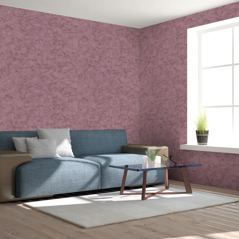 Обои бумажные Московская обойная фабрика Астра Аврора фиолетовые 0.53 м235912-8 STLM-2209429 - Вид №2