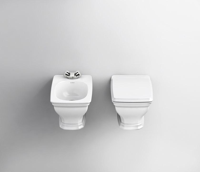 Подвесной унитаз настенный Белый ArtCeram Civitas Италия sun-id-1414368 - Вид №1