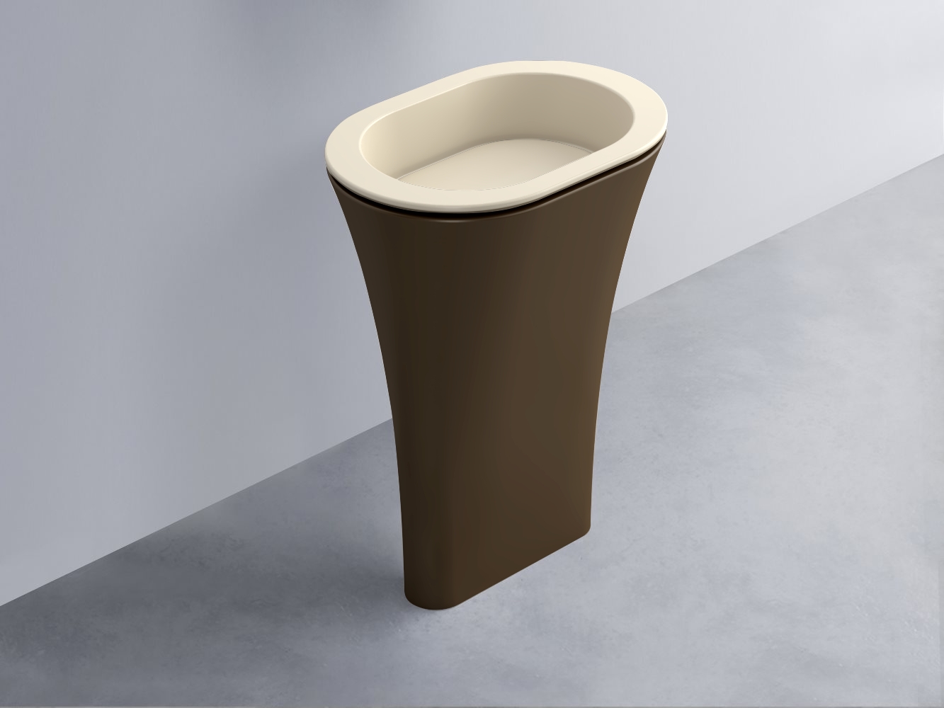 AMLA65-LN+AMPILO-LN+AMCOLO-CA Раковина Amedeo Ovale отдельностоящая cielo Enjoy + Amedeo Ceramica Cielo