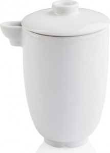 10571393 L’Objet Молочник 200мл "Династия "Хань" (белый декор) Фарфор