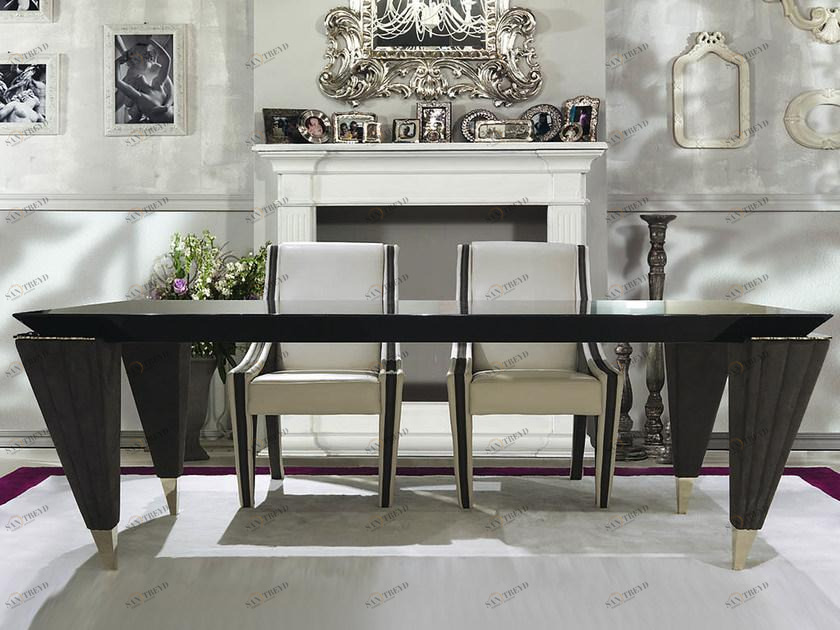 Turri Прямоугольный стол из лакированного дерева Orion sun-id-1422288