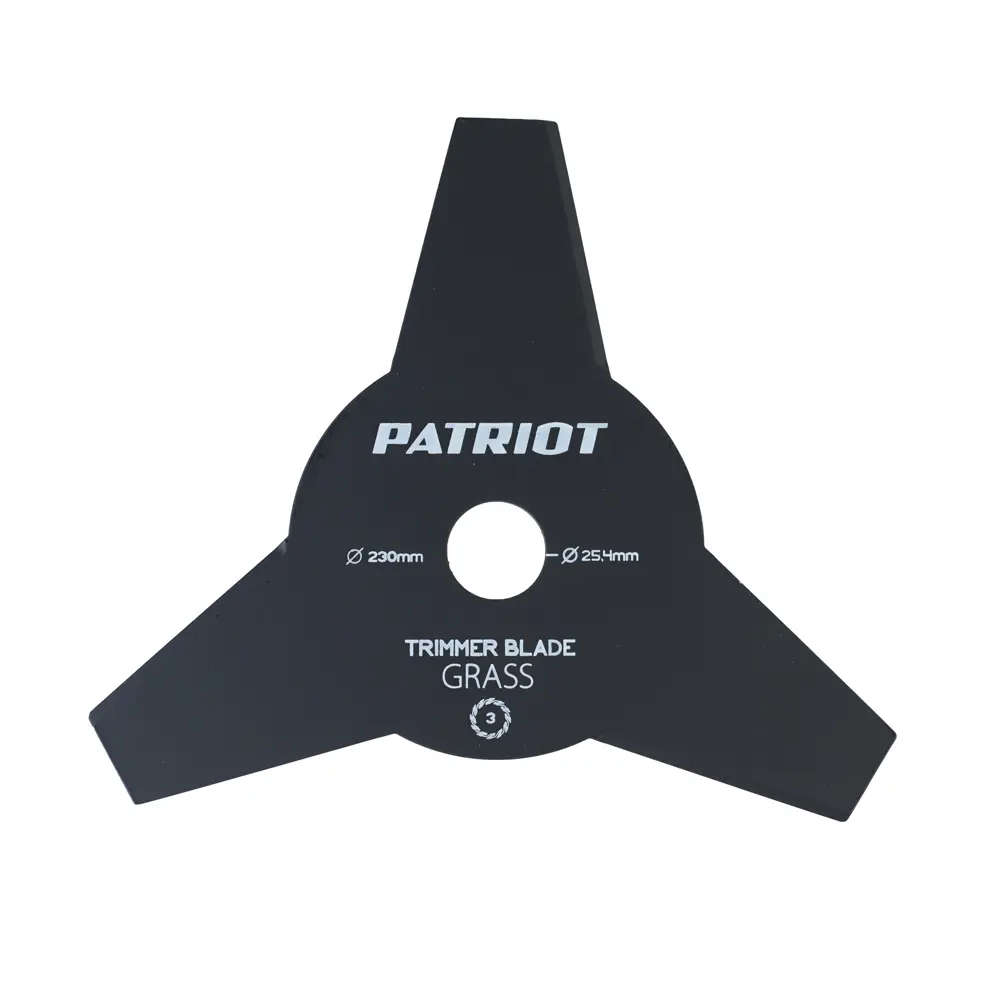 Нож для триммера Patriot TBS-3 ø23 см сталь 84033547 STLM-2194186 Santreyd 