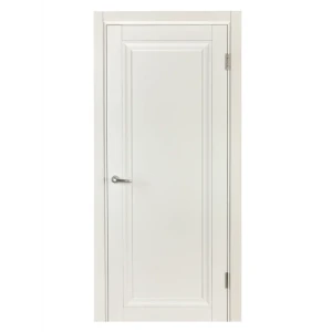 Дверь межкомнатная глухая Нобиле пп белый 2100x700 мм с замком