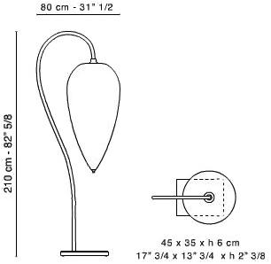 VGnewtrend Торшер с кристаллами Arabesque 7511174.98 - Вид №7