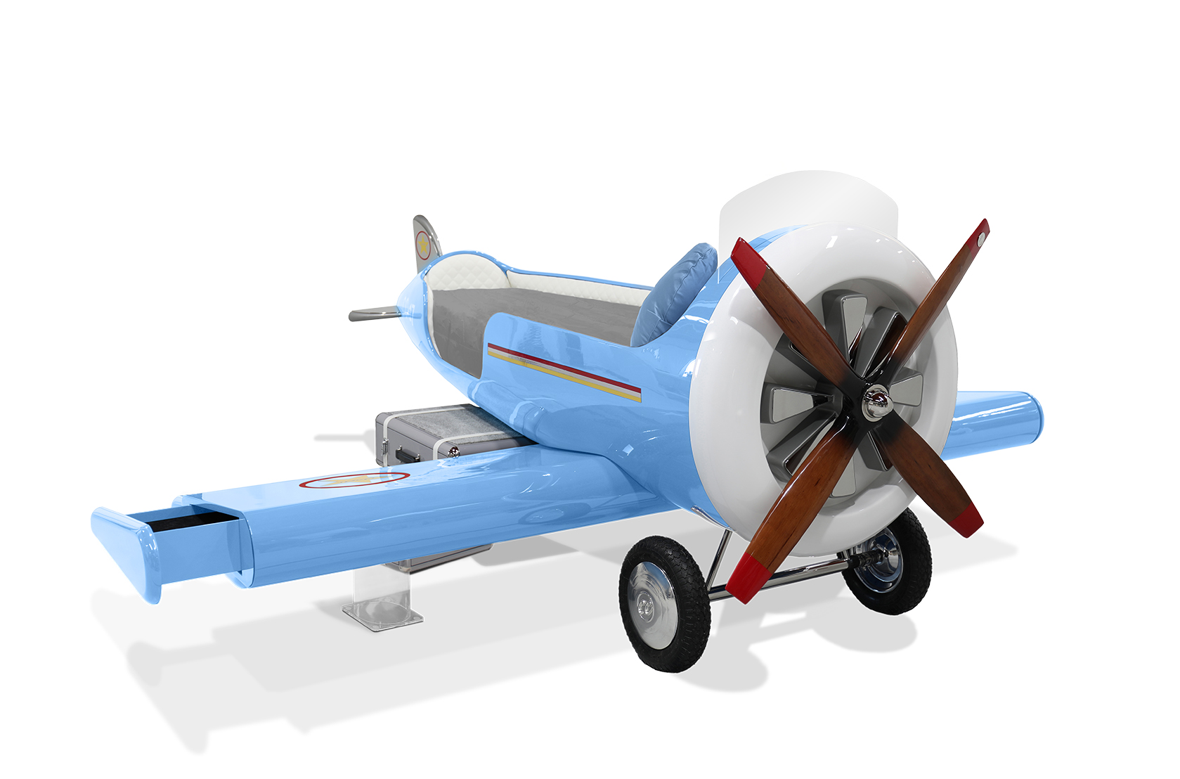 CIST29 Детская кровать самолет Sky One Circu  - Вид №1