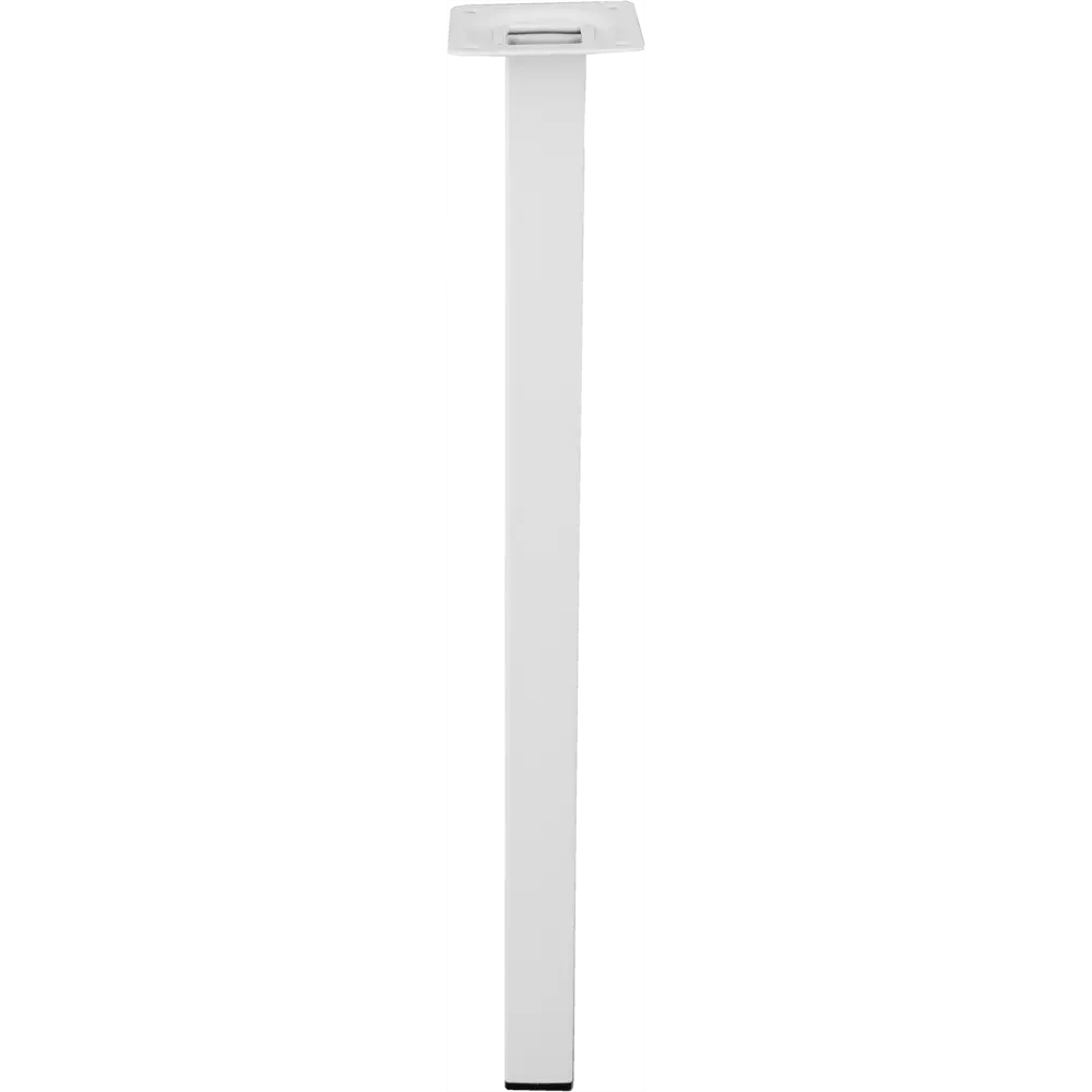 EDSON Квадратная ножка для мебели 40 см белая 82754090 STLM-0035479