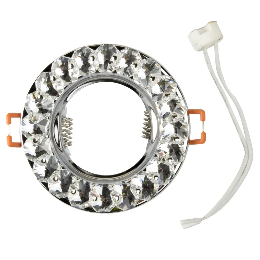 Спот встраиваемый Gloss, GU5.3, 35 Вт, цвет хром/белый LUMIN ARTE STLM-2122177 - Вид №2