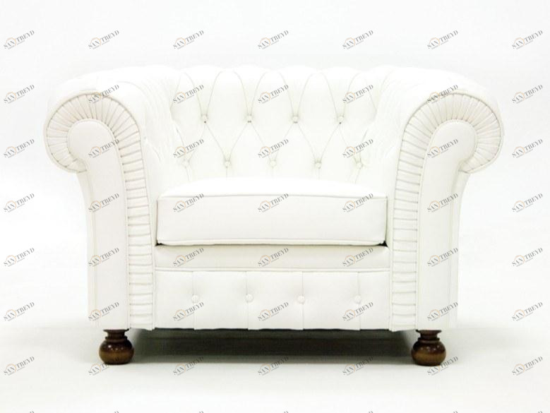CREARTE COLLECTIONS Стеганое кожаное кресло с подлокотниками Chesterfield crearte 31