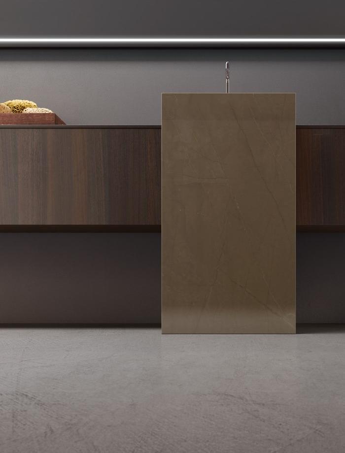 Arcom Тумба под умывальник из эвкалипта и керамогранита Pollock Santreyd sun-id-1409571 - Вид №1