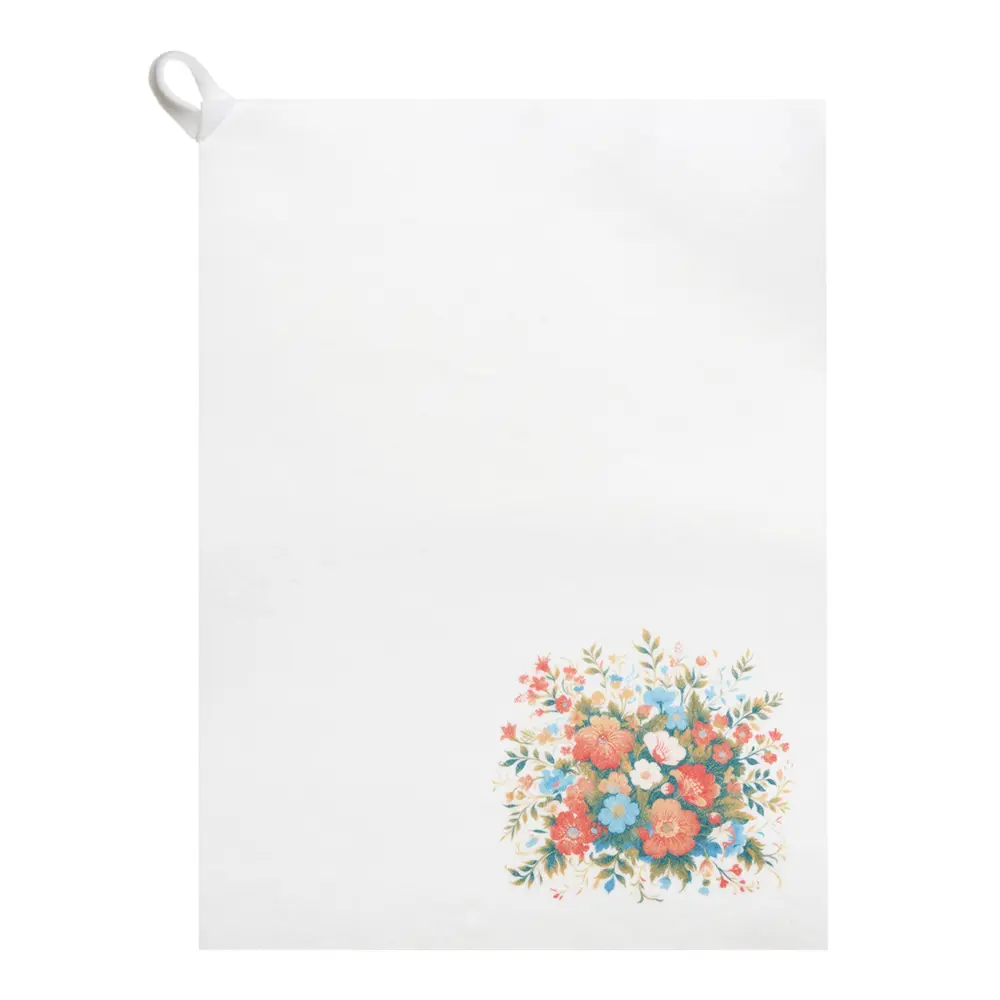 Коврик для бани Главбаня Красавица-весна войлок цвет белый STLM-2063596