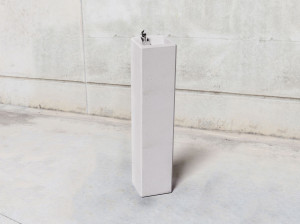 Бетонный пол фонтан