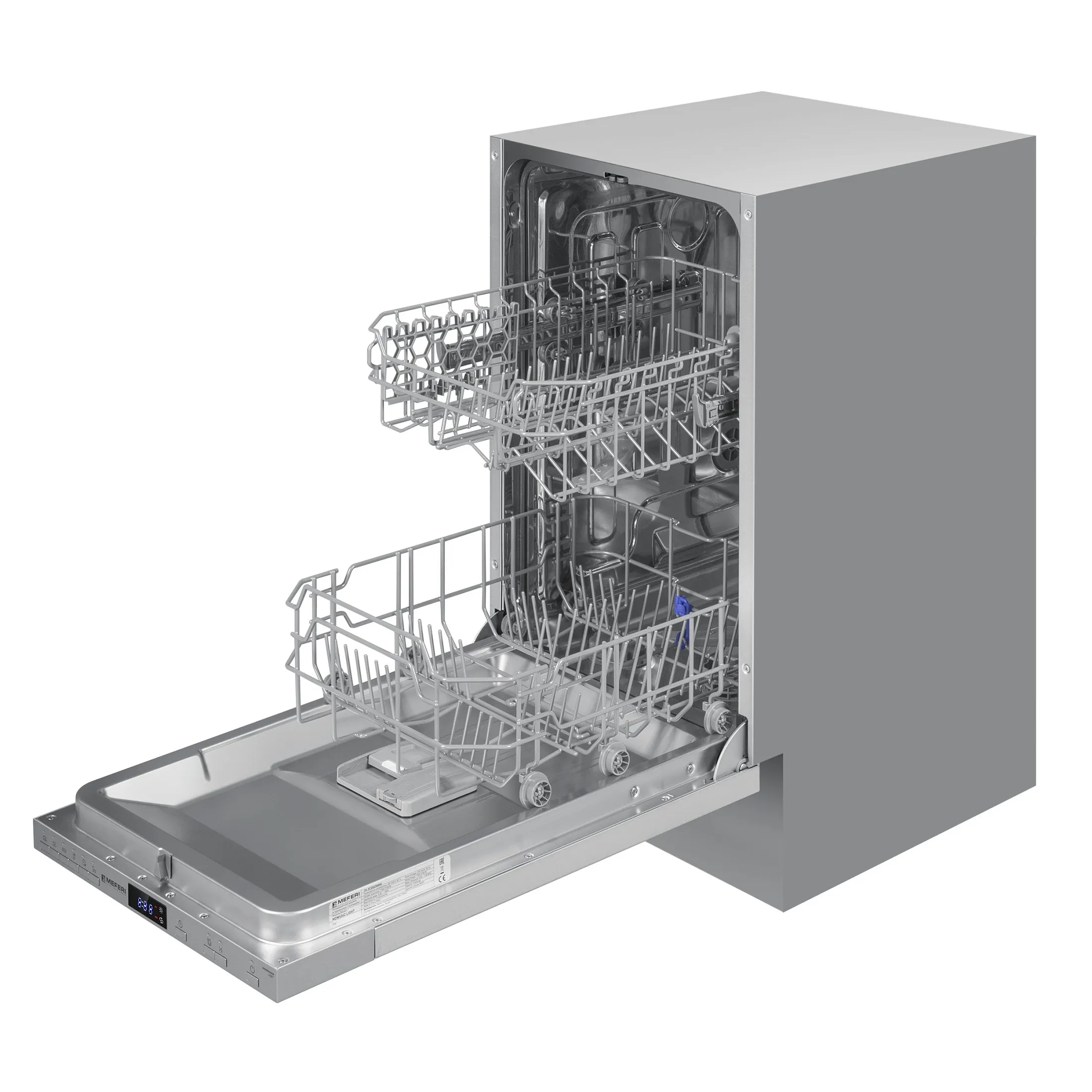 9168834 Встраиваемая посудомоечная машина Meferi MDW4562 LIGHT STDN-0047079 - Вид №7